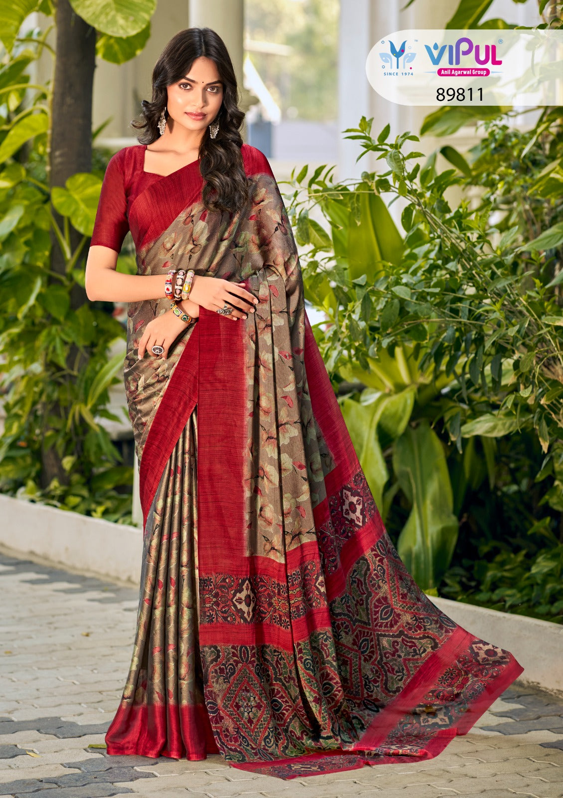 Chiffon Printed Saree