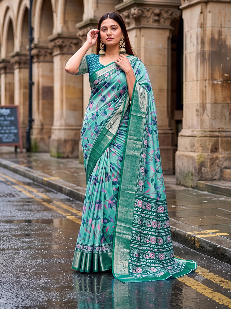 Soft Silk Printed Saree - Vol 2