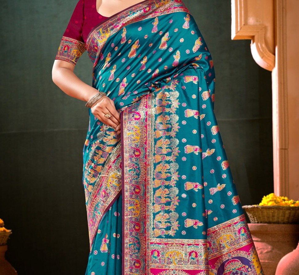Silk Saree with Rich Pallu