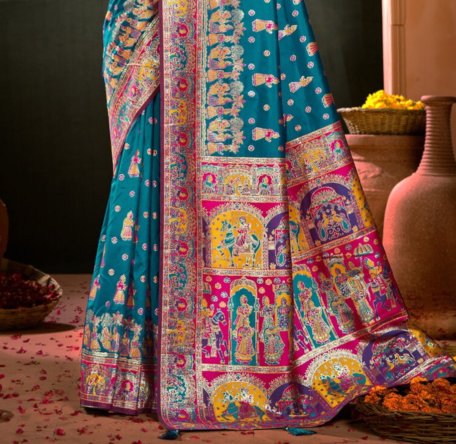 Silk Saree with Rich Pallu