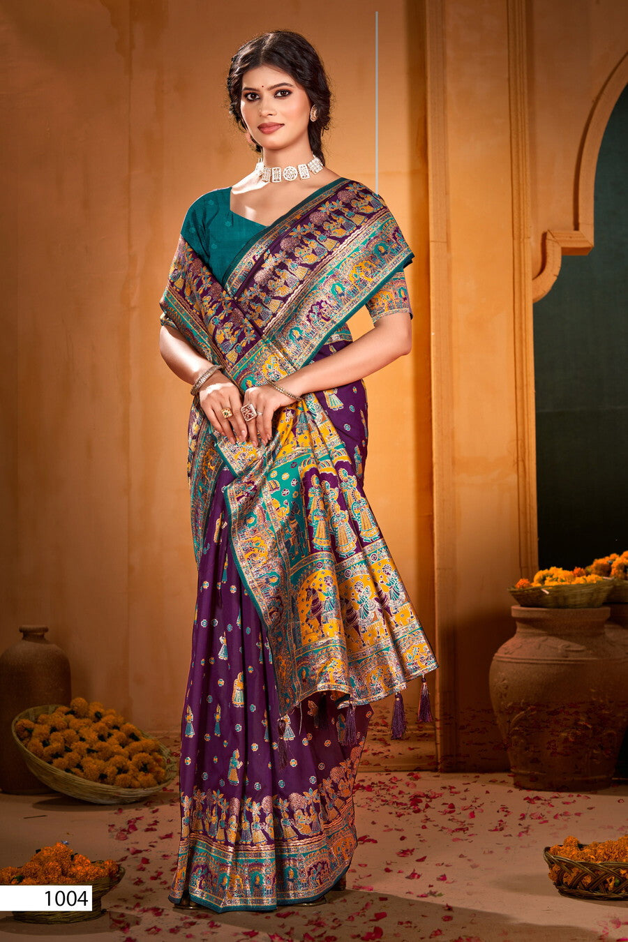 Silk Saree with Rich Pallu
