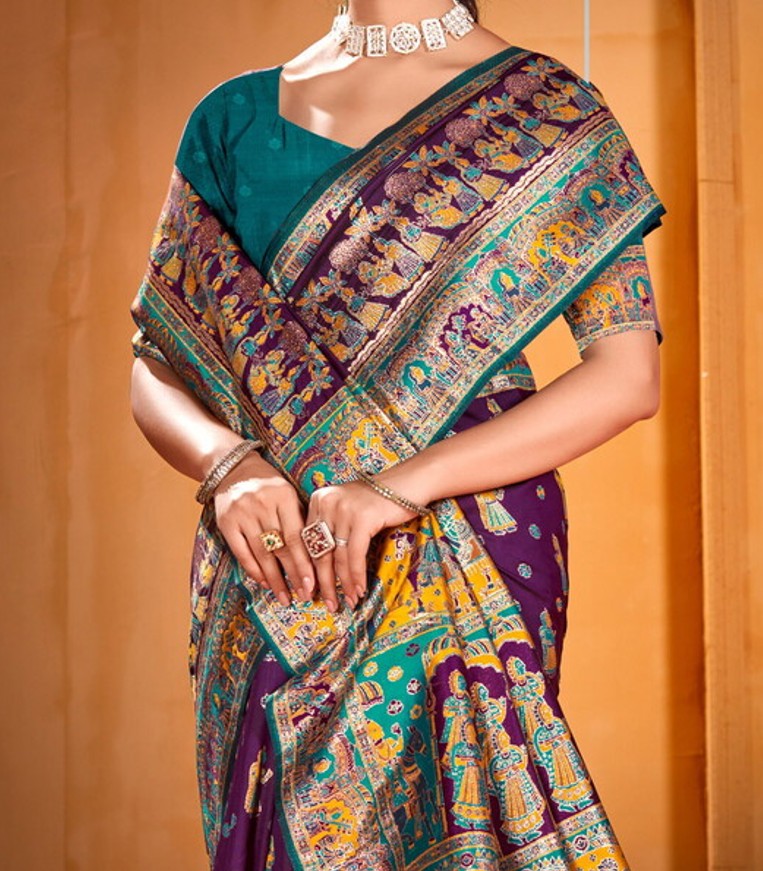 Silk Saree with Rich Pallu
