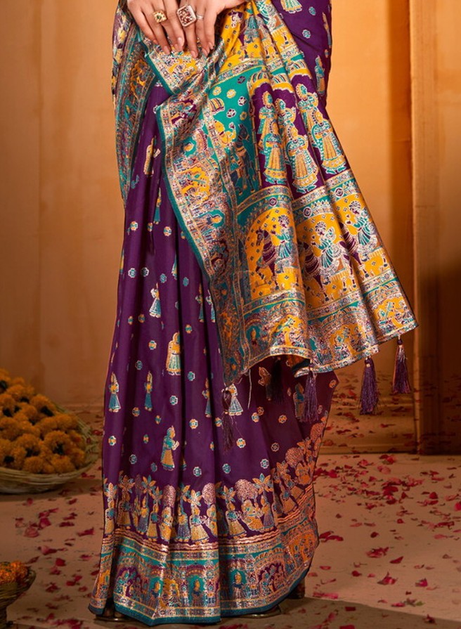 Silk Saree with Rich Pallu