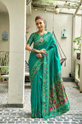 Zari Weaving Paithani Silk Saree
