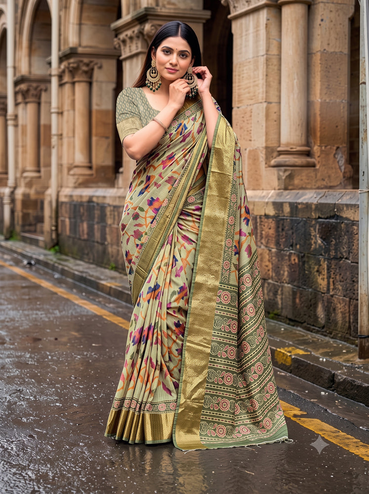 Soft Silk Printed Saree - Vol 2
