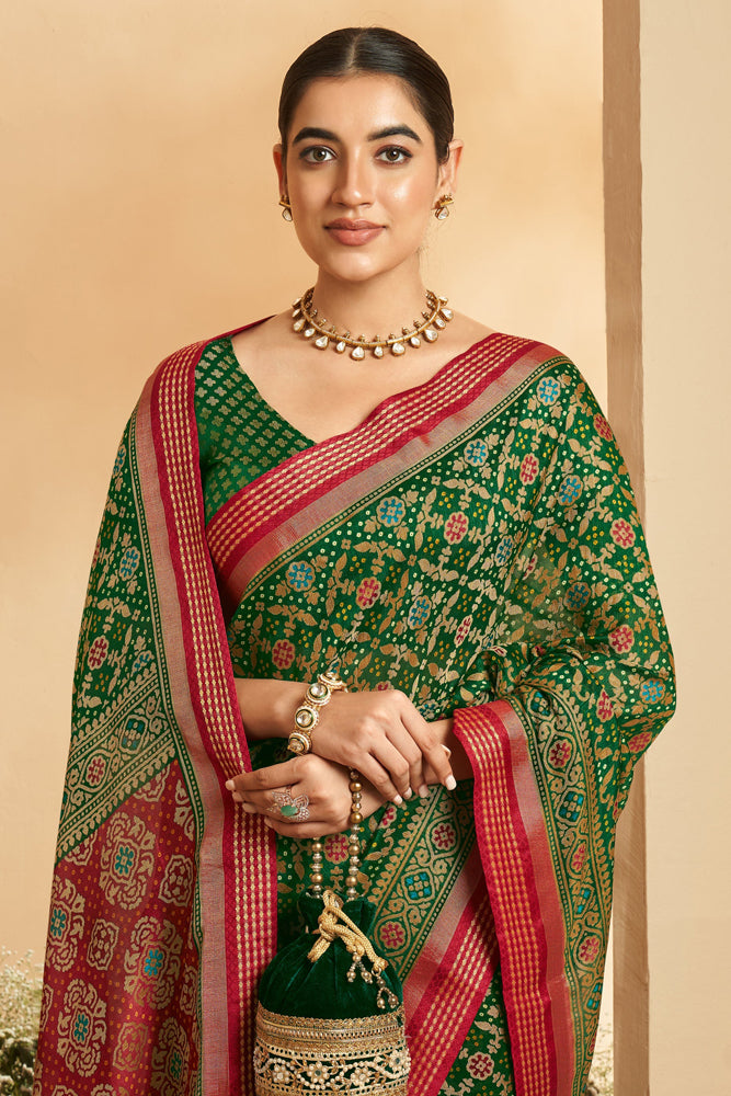 Georgette Patola Saree