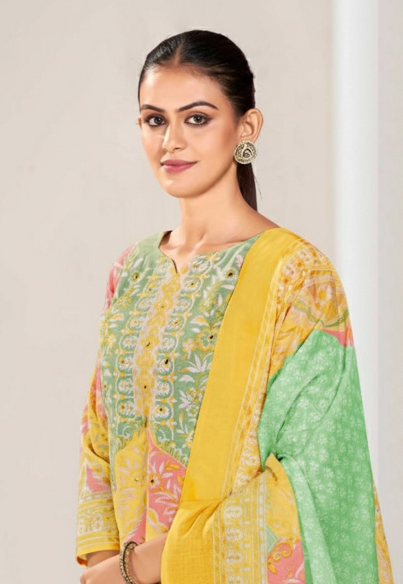 Cotton Printed Dress Material