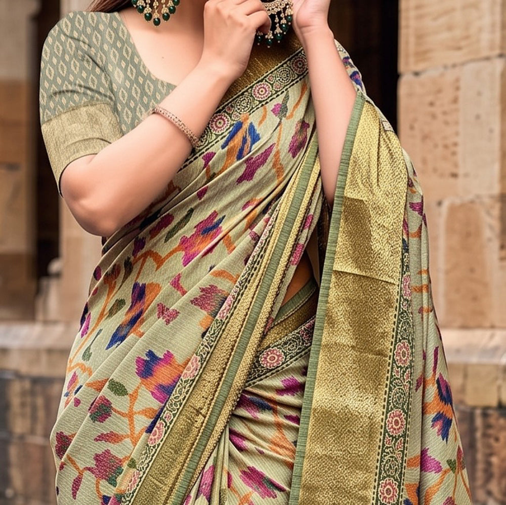 Soft Silk Printed Saree - Vol 2