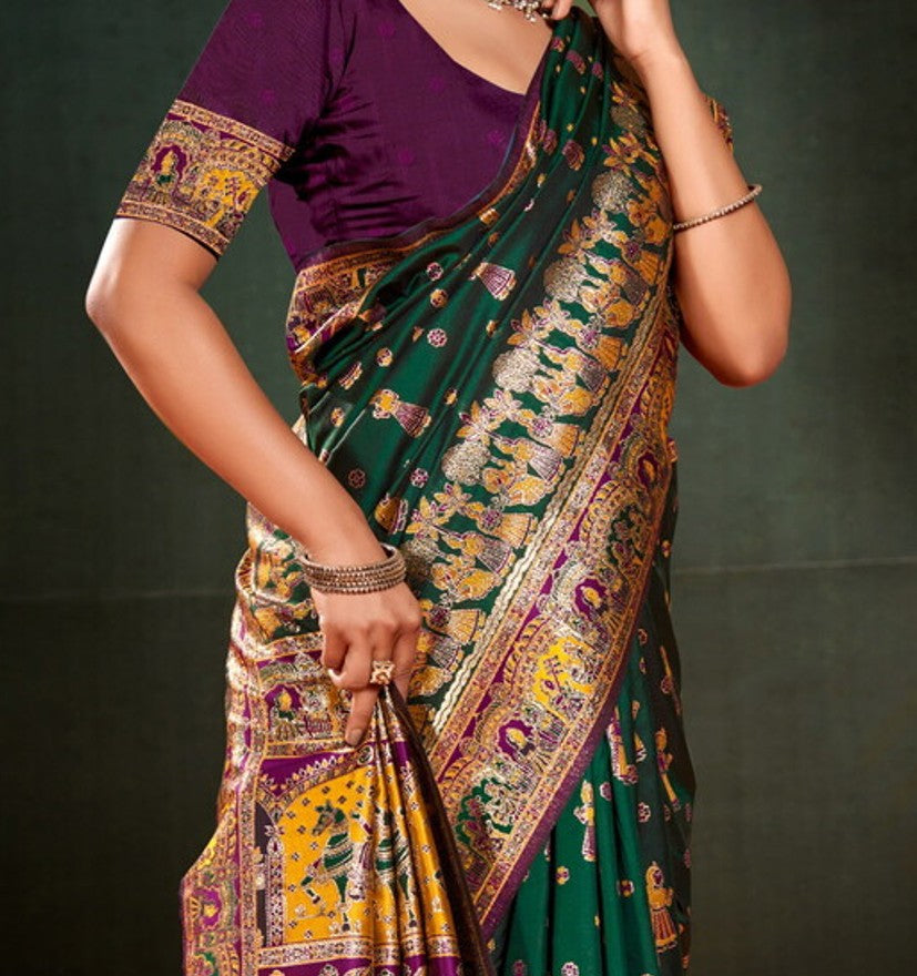 Silk Saree with Rich Pallu