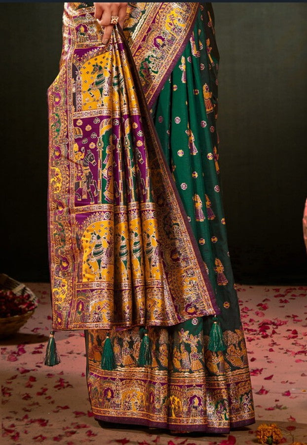 Silk Saree with Rich Pallu