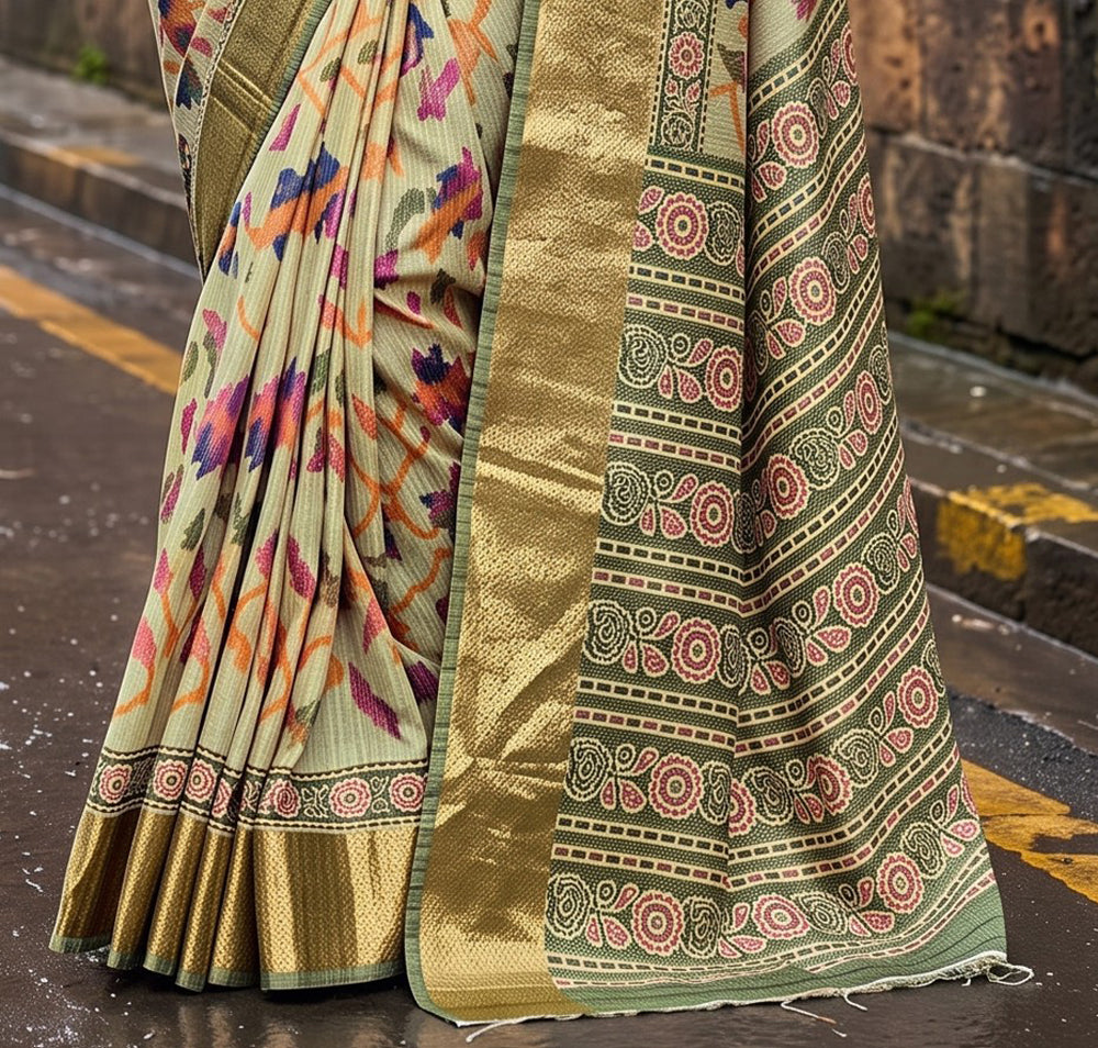 Soft Silk Printed Saree - Vol 2