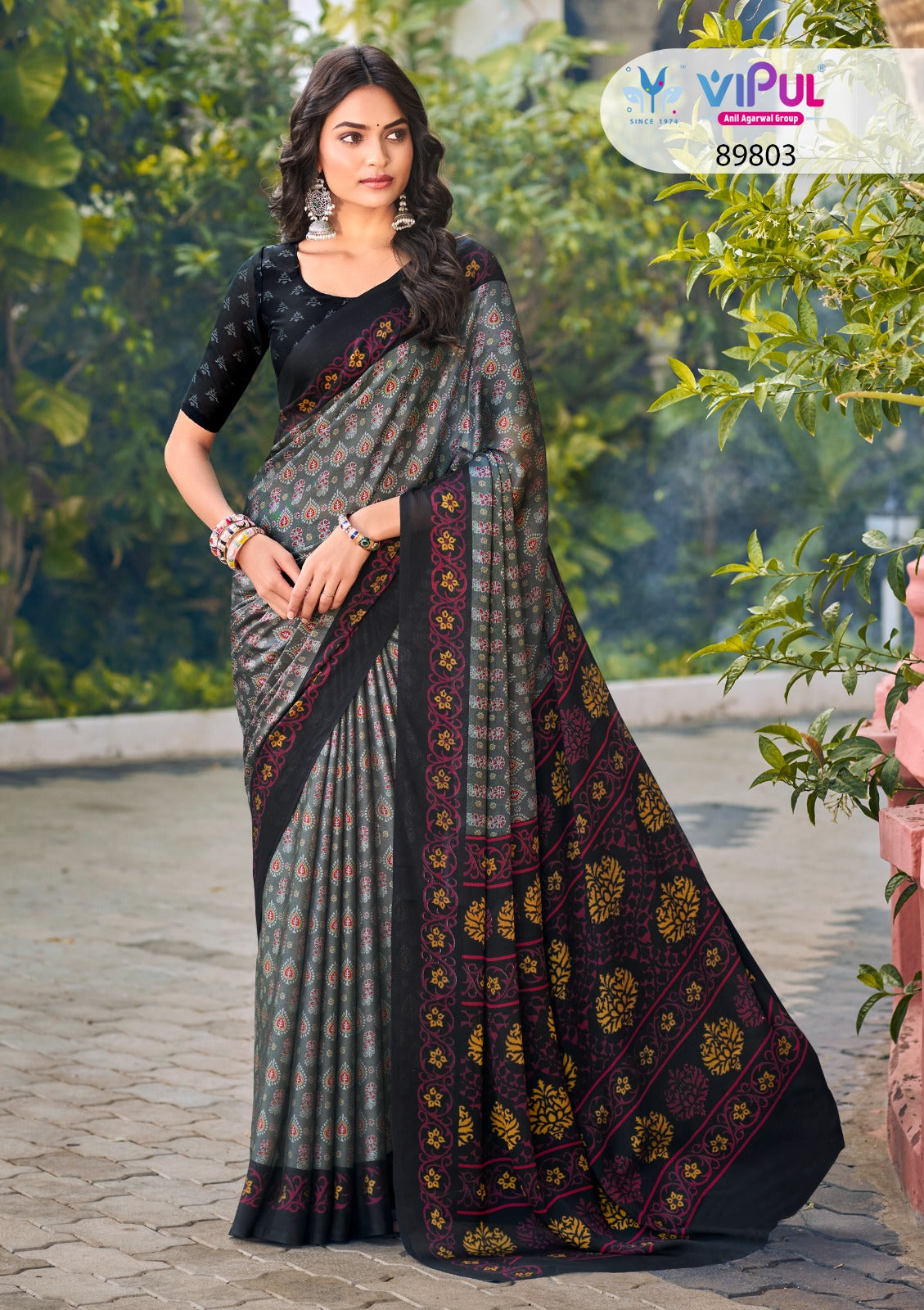 Chiffon Printed Saree