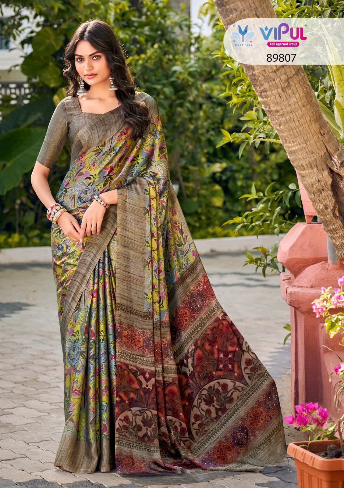 Chiffon Printed Saree