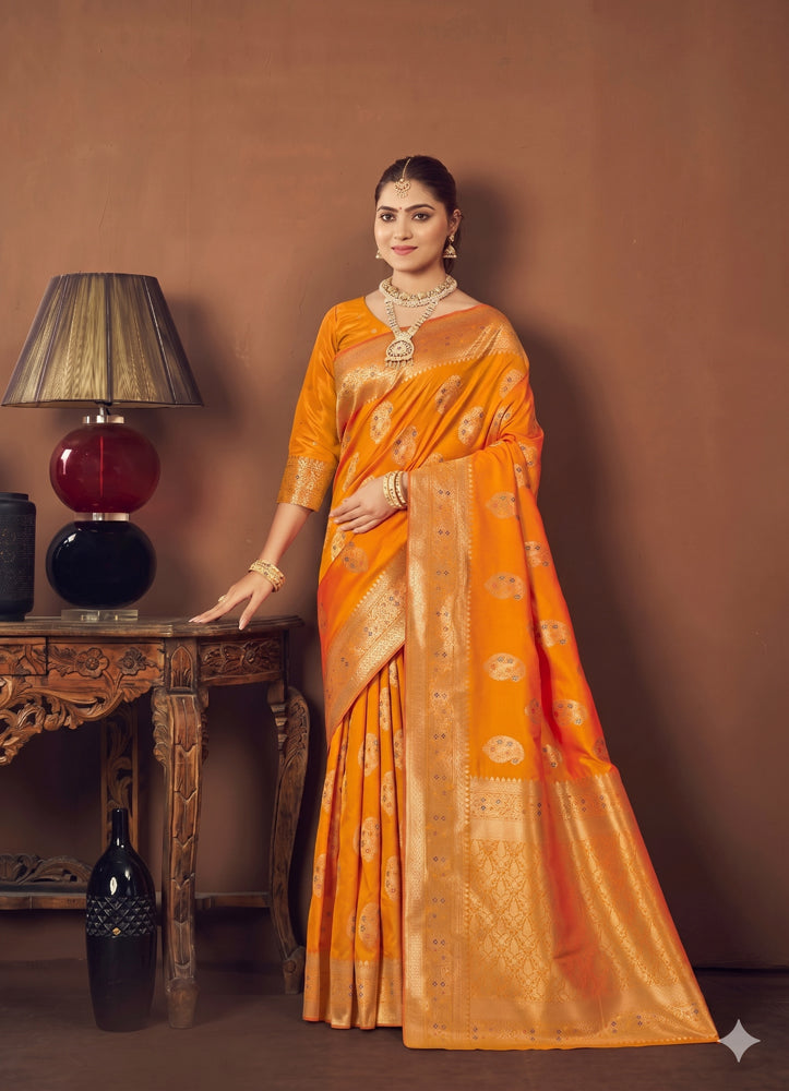 Banarasi Katan Silk Saree