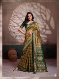 Soft Silk Meenakari Work Saree