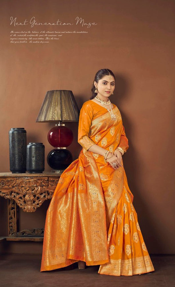 Banarasi Katan Silk Saree