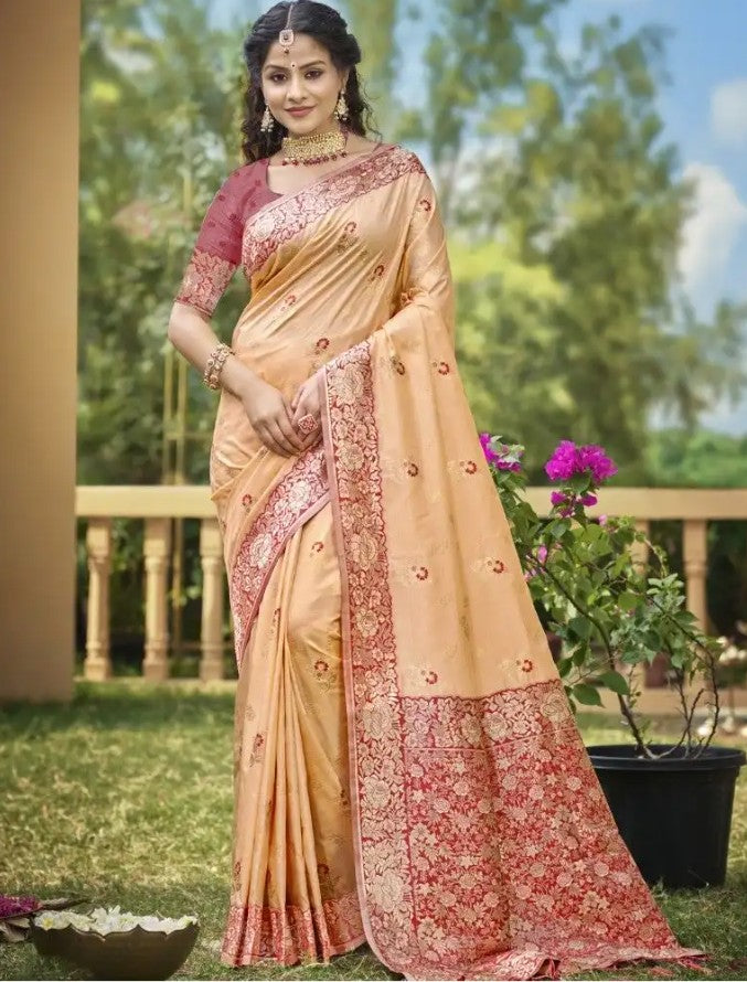 Festive Wear Fancy Banarasi Silk Saree