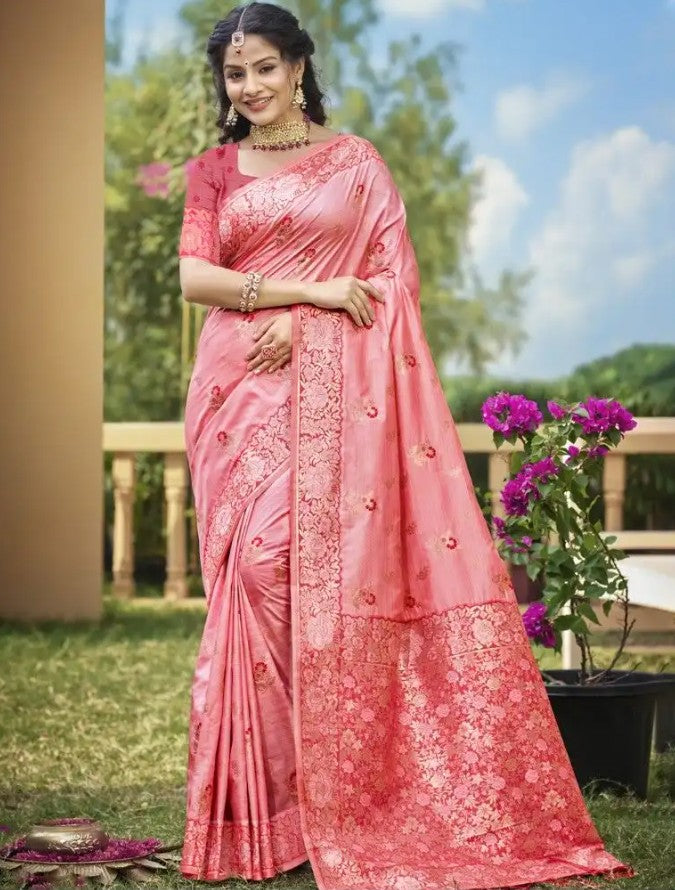 Festive Wear Fancy Banarasi Silk Saree