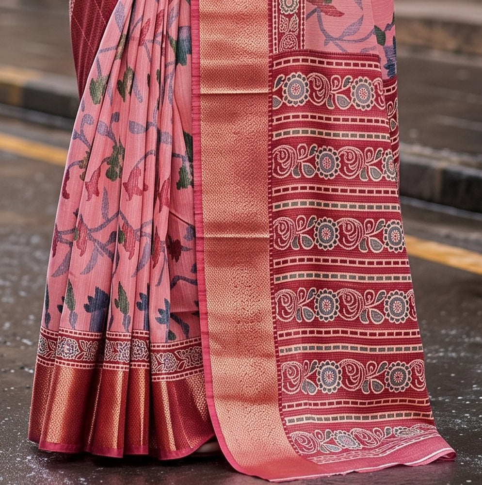 Soft Silk Printed Saree - Vol 2