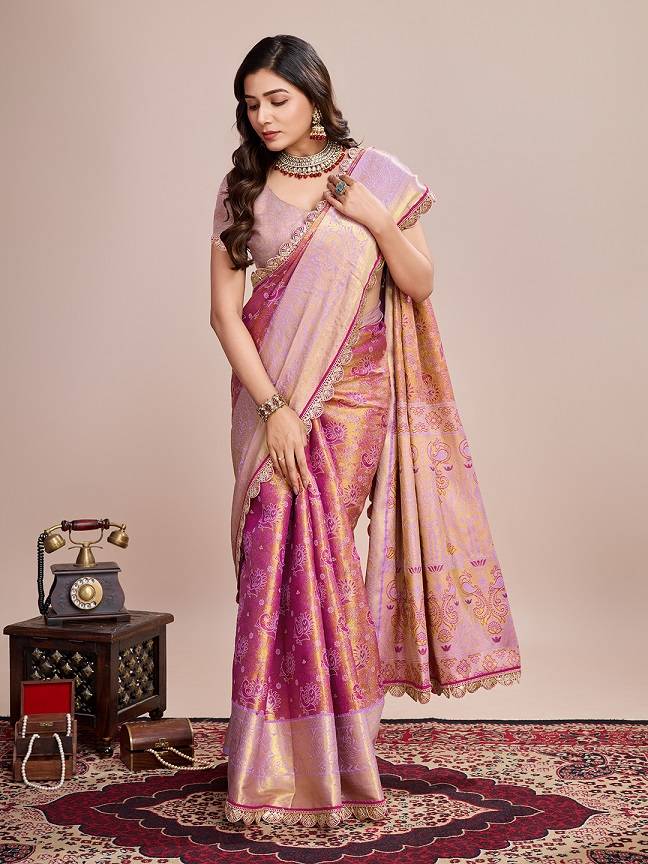 Zari Weaving Kanjivaram Silk Saree