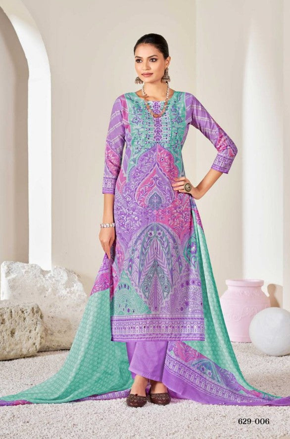 Cotton Printed Dress Material