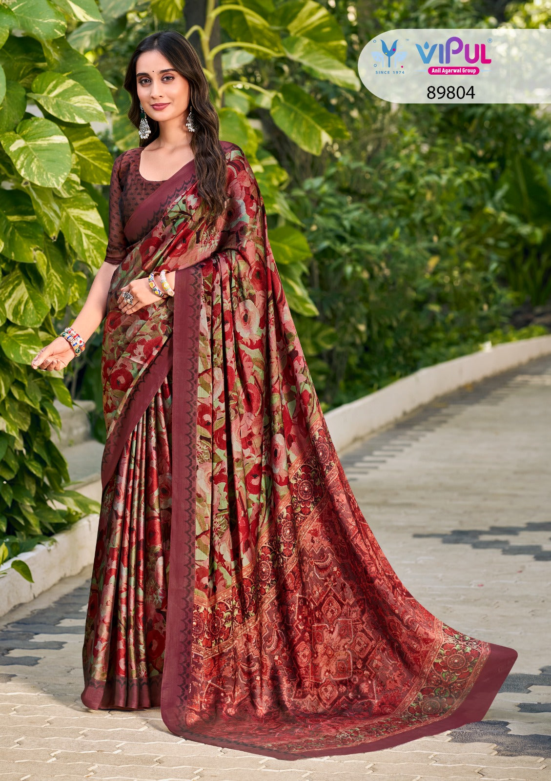 Chiffon Printed Saree