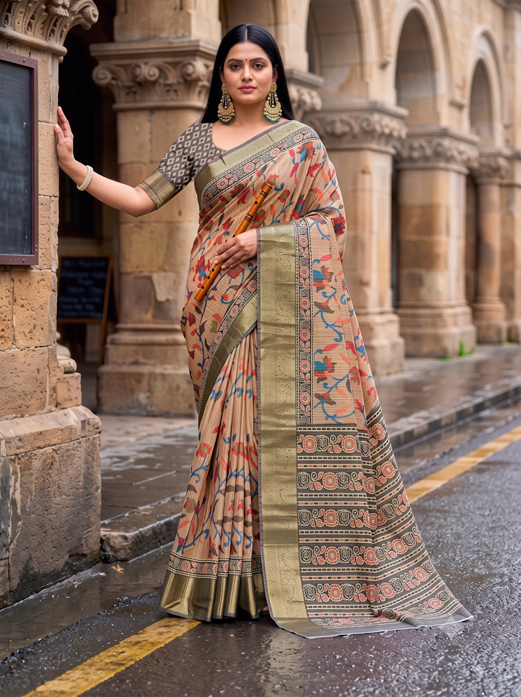 Soft Silk Printed Saree - Vol 2