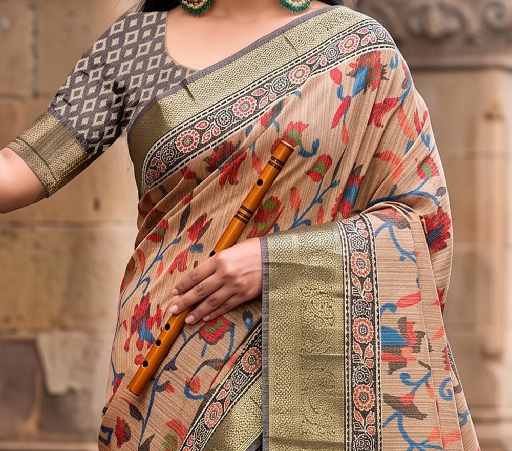Soft Silk Printed Saree - Vol 2