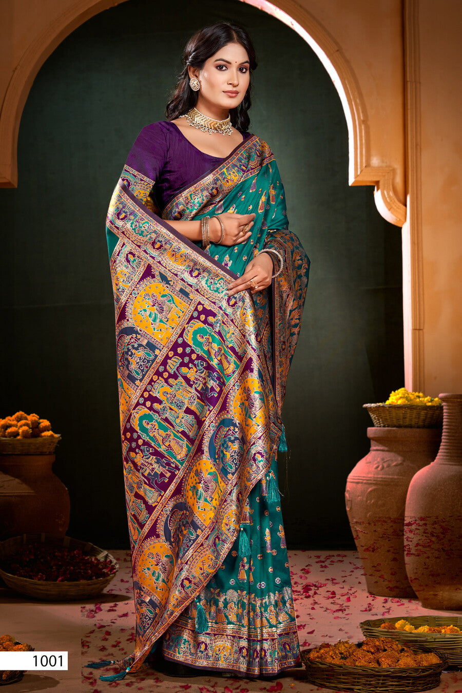 Silk Saree with Rich Pallu