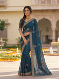 Georgette Embroidery Designer Saree