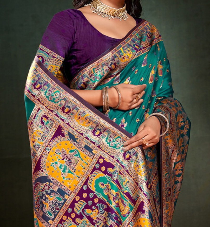 Silk Saree with Rich Pallu
