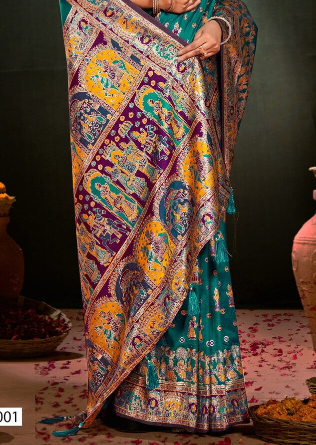 Silk Saree with Rich Pallu