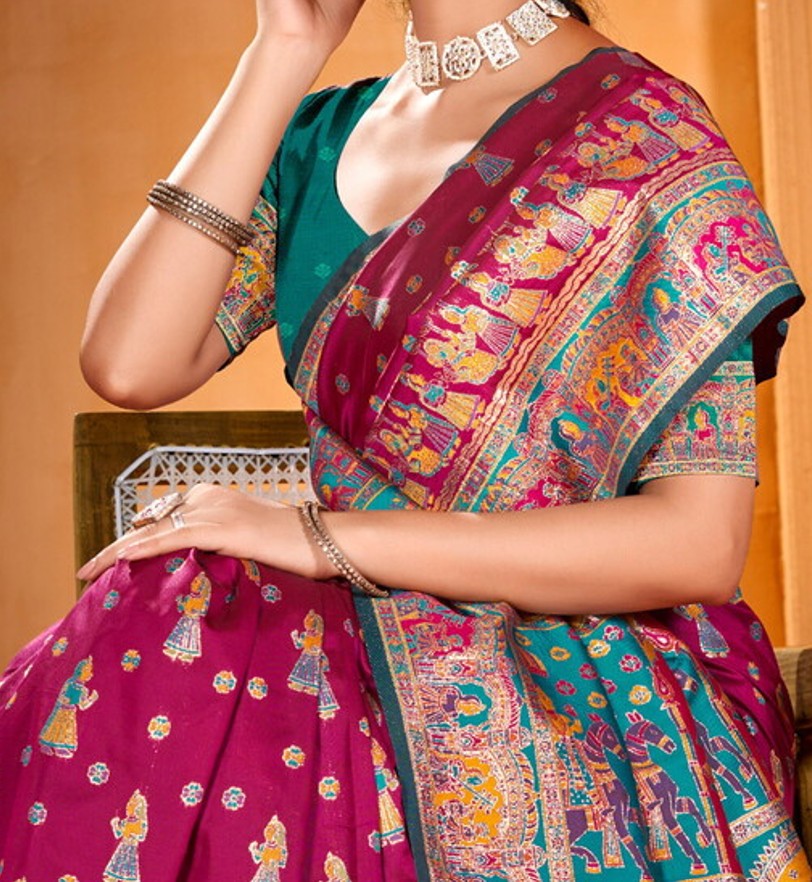 Silk Saree with Rich Pallu