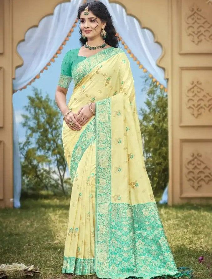 Festive Wear Fancy Banarasi Silk Saree