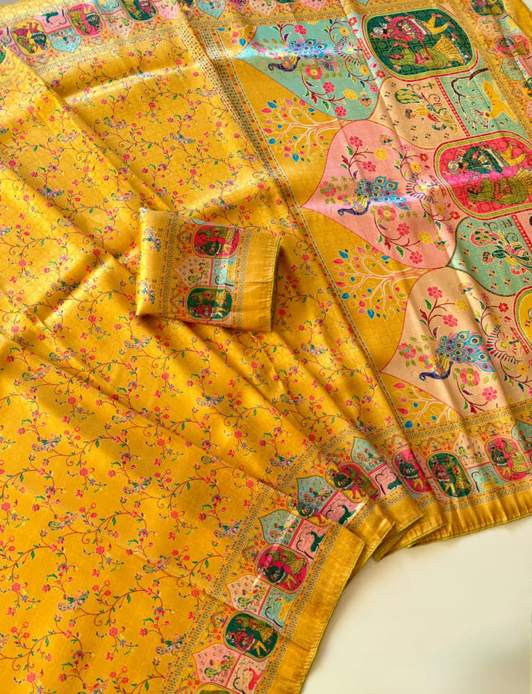 Pashmina Silk Saree