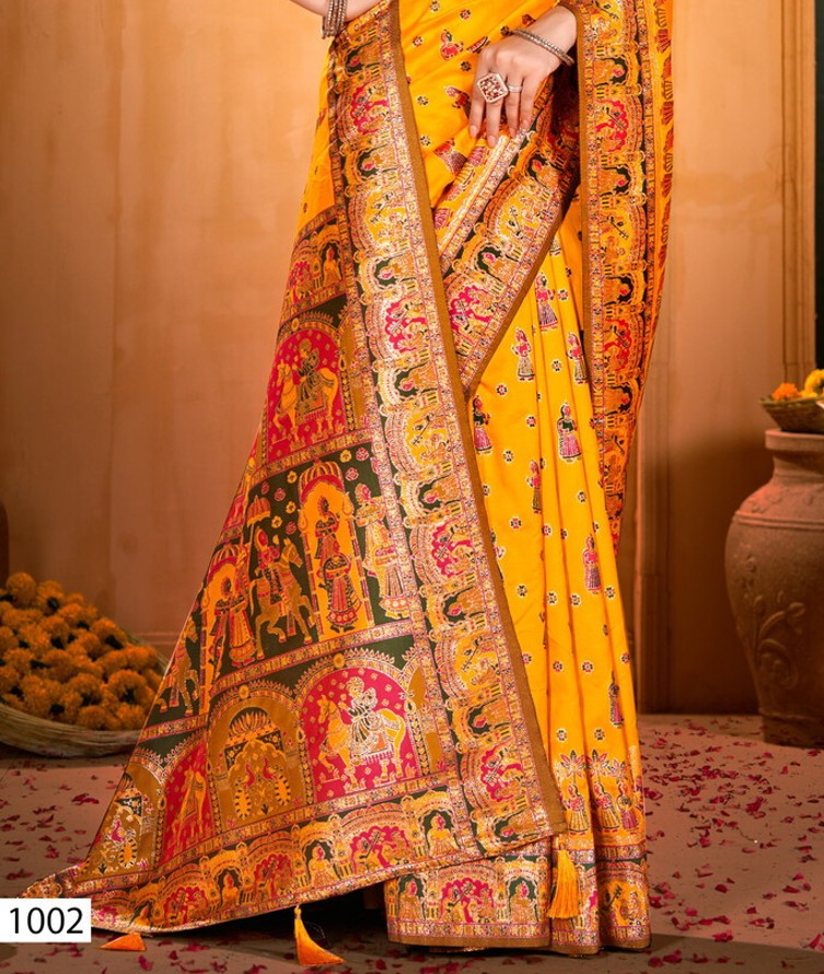 Silk Saree with Rich Pallu