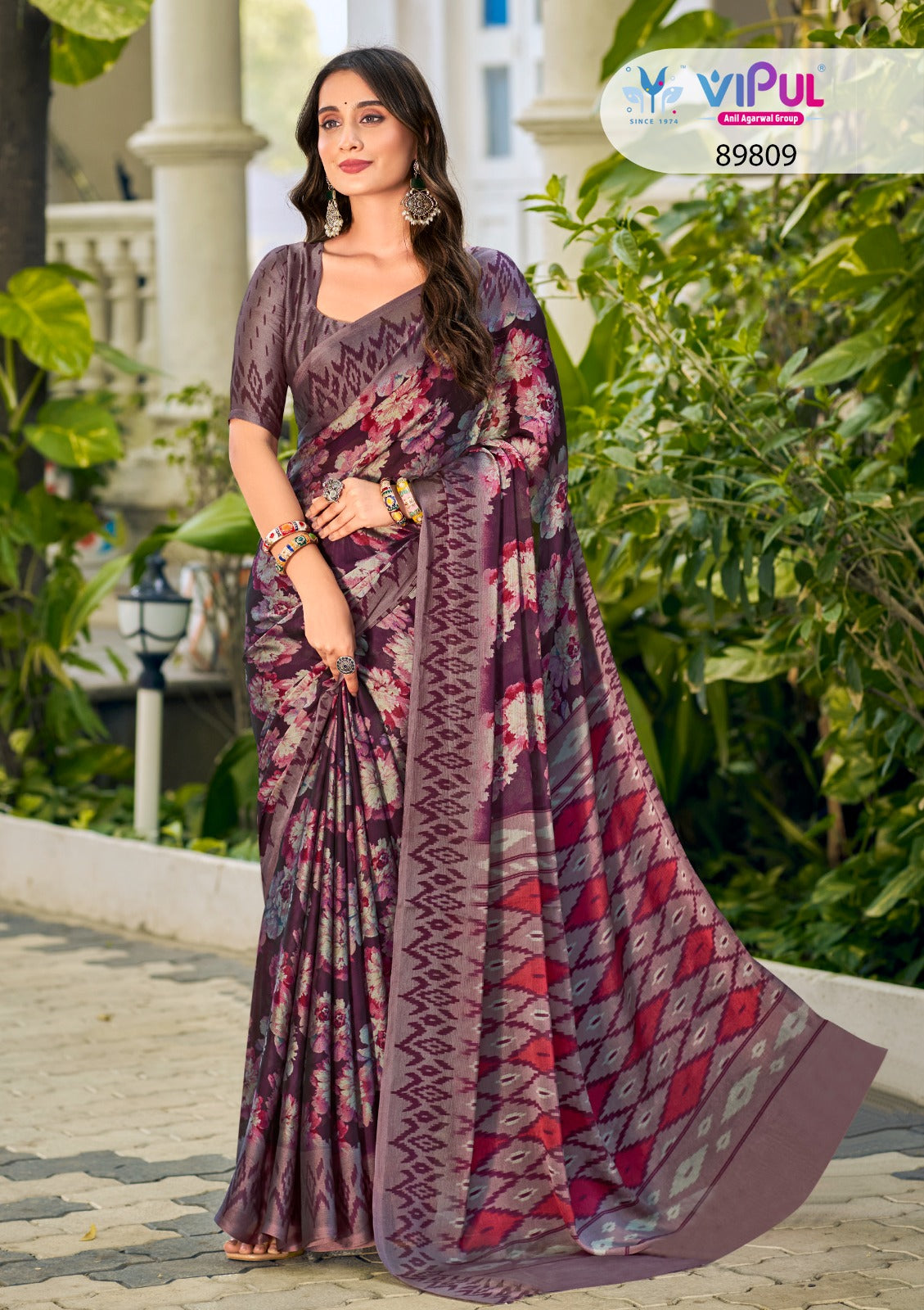 Chiffon Printed Saree